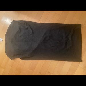 NWT helmut lang dreped wool/crepe dress